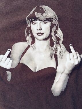 Taylor Swift Double Bird Crop Top